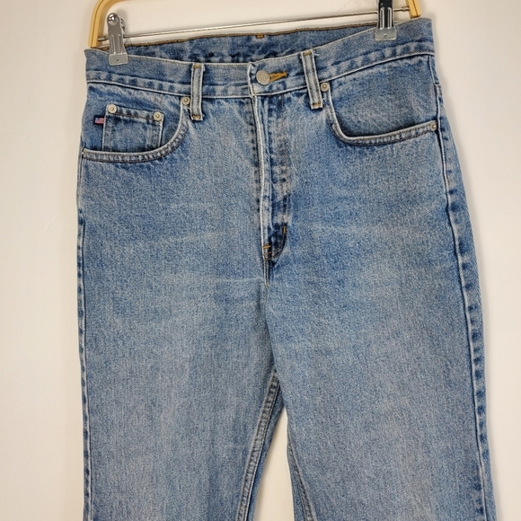 Vintage Polo Ralph Lauren High Rise Blue Jeans - Picture 3 of 11
